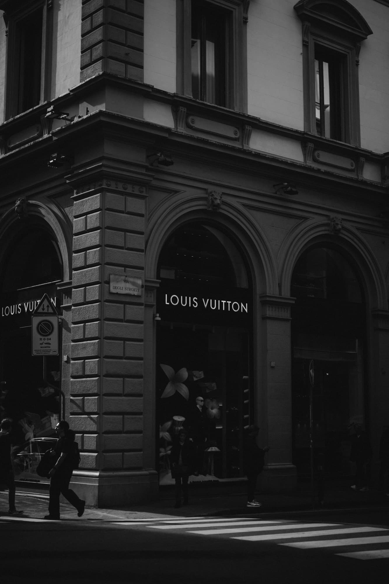 Luxury boutiques along Bloor Street's Mink Mile in Yorkville, Toronto